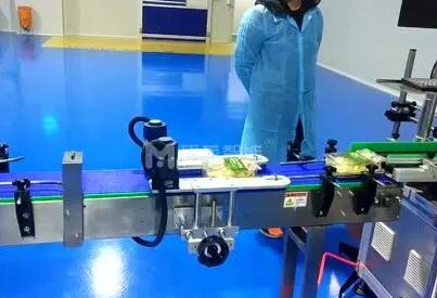 澳大利亞食品廠--盒裝水餃開(kāi)裝封碼一體機(jī)現(xiàn)場(chǎng)調(diào)試