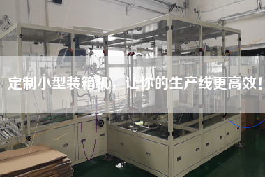 定制小型裝箱機，讓你的生產線更高效！