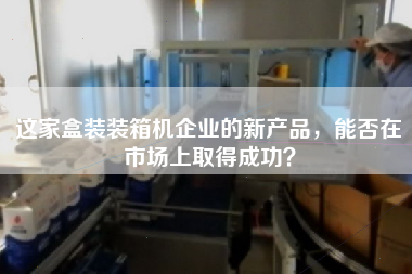 這家盒裝裝箱機企業的新產品，能否在市場上取得成功？