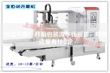 驚喜不斷!開箱包裝流水線現貨,你猜這里有什么