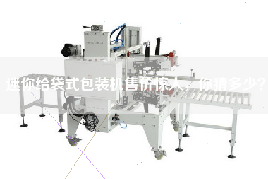 迷你給袋式包裝機售價驚人，你猜多少？