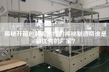 揭秘開箱包裝流水線的神秘制造商誰是最優秀的廠家