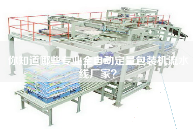 你知道哪些專業全自動定量包裝機流水線廠家？