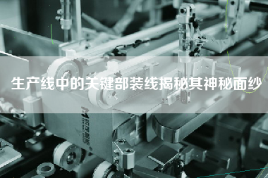 生產線中的關鍵部裝線揭秘其神秘面紗 生產線中的關鍵部裝線揭秘其神秘面紗