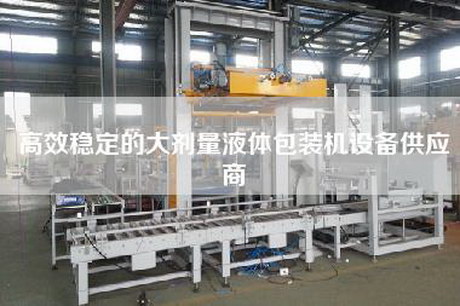 高效穩定的大劑量液體包裝機設備供應商
