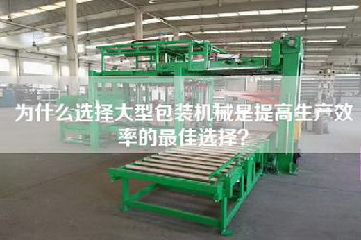 為什么選擇大型包裝機(jī)械是提高生產(chǎn)效率的最佳選擇?