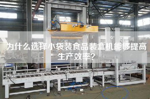 為什么選擇小袋裝食品裝盒機能夠提高生產效率？