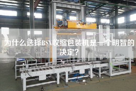 為什么選擇BSX收縮包裝機是一個明智的決定？