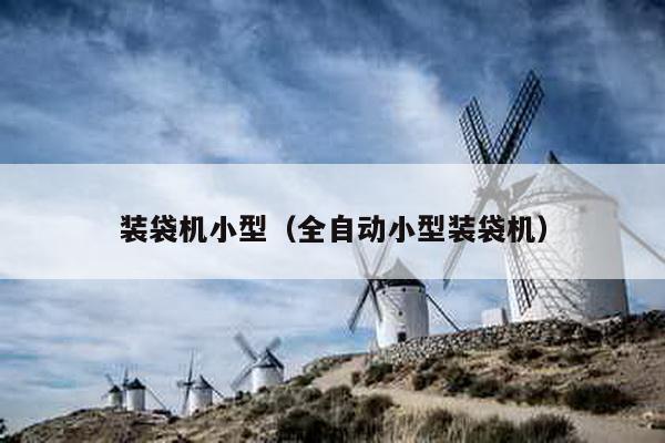 裝袋機(jī)小型(全自動(dòng)小型裝袋機(jī))
