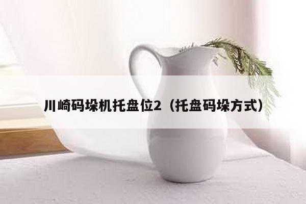 川崎碼垛機托盤位2(托盤碼垛方式)