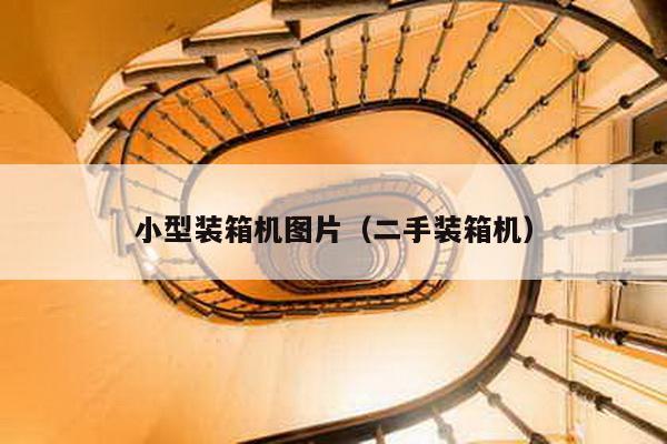 小型裝箱機圖片(二手裝箱機)