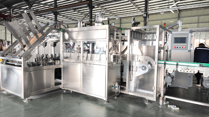 袋面裝箱機機器實拍