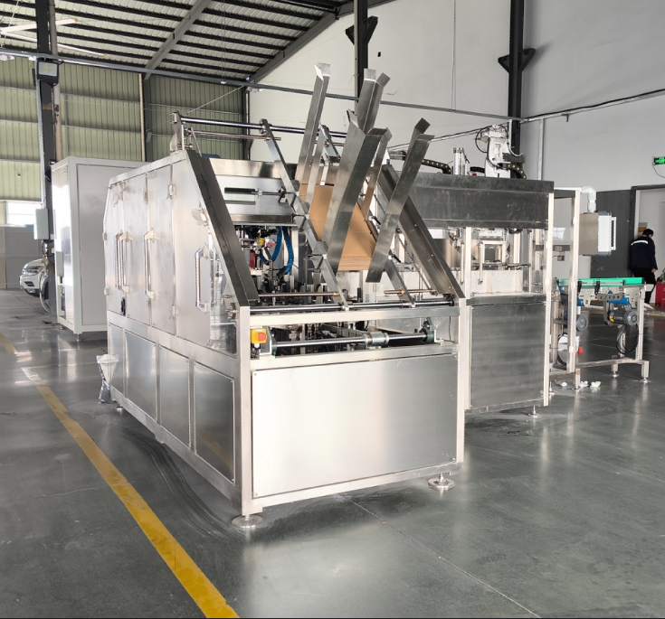 自動(dòng)自立袋裝箱機(jī) 小型食品、化妝品袋裝產(chǎn)品裝箱設(shè)備