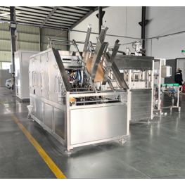 自動(dòng)自立袋裝箱機(jī) 小型食品、化妝品袋裝產(chǎn)品裝箱設(shè)備