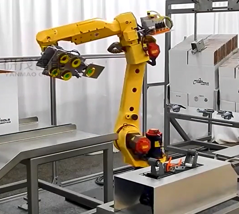 機(jī)械手開(kāi)箱機(jī)——專為電商、食品、醫(yī)藥行業(yè)打造，效率飆升300%